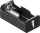 Goobay Goobay 1x C (Baby) battery holder, C, Plastic, Black, 1 pc(s), -20 - 50 °C, Bulk 1