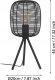 Lampa stołowa EGLO TABLE LAMP RINROE E27 44CM 43967 BLACK 5