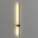 Kinkiet LVT LVT Catrina 1272 kinkiet lampa ścienna 1x17W LED 4000K czarny 1