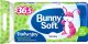 Bunny Soft Bunny Soft Tradycyjny - Miękki papier toaletowy, 100% makulatura - 8 rolek 1