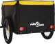 vidaXL vidaXL Przyczepka rowerowa, czarno-żółta, 45 kg, żelazo 7