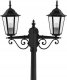 Kinkiet LVT Lvt Victoria 8405 lampa stojąca ogrodowa IP44 2x60W E27 czarna 3