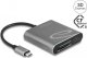 Czytnik Delock Delock USB Type-C Card Reader fur SD Express und CFexpress Speicherkarten 1