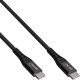 Kabel USB InLine USB-C - USB-C 1 m Czarny (35851) 1