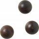 NAGA Magnet t/glastavle valnød Ø2cm Super Strong sæt af 3 - (3 stk.) 1