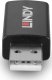 Adapter USB Lindy USB-A - USB-A Czarny  (71263) 3