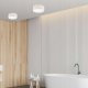 Lampa sufitowa Lamkur Lamkur Vivian 48437 plafon lampa sufitowa boho koło 1x60W E27 kremowy/biały 2