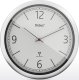 Mebus Mebus 19810 radio wall clock grey/silver 1