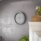 Mebus Mebus 19810 radio wall clock grey/silver 1