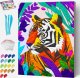 Planet Zestaw do wyklejania plastelin± - Tygrys 3