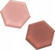 NAGA Super Stærke Magneter' akryl mix rose hexagonal 2,5 x 2,8 cm 2 stk. i pakke Mix 10x2x7mm (1stk) 1