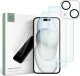 Tech-Protect Zestaw Tech-Protect Supreme Set na iPhone 15 2x szkło hartowane na wyświetlacz / szkło hartowane na aparat 1
