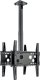 Hagor HAGOR HA DH Duo S Deckenhalter fuer 2x 81-127cm screens back-to-back max VESA 400x400mm max Traglast 2x 35kg Deckenabstand 438-738mm 1