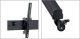 Hagor HAGOR BrackIT Stand Dual mobiles Standsystem fuer 2x 107-140cm screens montageseitig hoehenverstellbar VESA max 600x400 Tragl 2x35kg 1