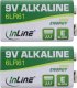 InLine InLine® Alkaline High Energy Battery, 9V Block 6LR61, 2pcs pack 1
