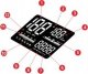 Nawigacja GPS Einparts EINPARTS HEAD UP DISPLAY WYŚWIETLACZ NA SZYBĘ HUD 6