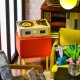 Nice Idea LITTLE STORY Składany Drewniany Model LED - Alexis Apartment 4