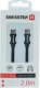 Kabel USB Swissten USB-C - USB-C 2 m Srebrny (891268273) 4
