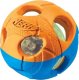 Zeus Piłka świecąca NERF Dog lluma-Action LED, pomarańczowa/zielona, 8,7cm 5