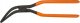 Techrebal Tin bending pliers, bent 45deg 1