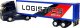 Welly WELLY 1:64 truck Volvo 58018 80186 5