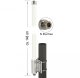Antena Delock Antenna omnidirectional zewnętrzna biała N-Bu 8dBi 147cm 1