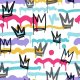 Noordwand Noordwand Tapeta Friends & Coffee Sith Graffity and Crowns 1