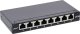 InLine InLine® Patch panel Cat.6A 0.5U 8-port, table/wall mounting, black RAL9005 1