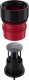 Emsa Emsa Bludrop sleeve insulated drinking bottle 0.7 liters, thermos bottle (black, stainless steel, silicone sleeve) 7