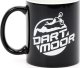 Dartmoor Porcelanowy kubek 330 ml, Dartmoor, czarno-biały 1