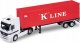 Welly WELLY Truck z przyczepą 1:32 Mercedes Benz Actros K LINE 1