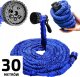 Verk Wąż ogrodowy X-HOSE rozciągliwy pistolet 10-30m niebieski 6