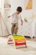 Viga Toys Drewniany Bujak Mostek 2w1 Huśtawka Montessori Tęczowa  Lumarko! 8
