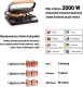 Grill elektryczny Lauben 2000SB 2