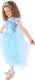 PRC STRÓJ FROZEN II SUKIENKA ELSA KRAINA LODU E201 KSIĘŻNICZKA 120 3