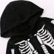 PRC STRÓJ PRZEBRANIE SZKIELETOR KOŚCIOTRUP HALOWEEN KARNAWAŁ UNISEX 5-6 lat 3