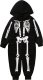 PRC STRÓJ PRZEBRANIE SZKIELETOR KOŚCIOTRUP HALOWEEN KARNAWAŁ UNISEX 7-8 lat 2
