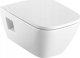 Miska WC Geberit Geberit Selnova Square Premium Wisząca miska WC, lejowa, B35cm, H33cm, T54cm, częściowo ukryte mocowania, Rimfree [6] 6