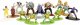 Figurka Playmates Toys Figurka Turtles Blind Pack Nanofigs 1