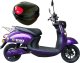 Iamelectric Skuter elektryczny E-MIO Destina plus Kufer (fioletowy) 1