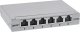 InLine InLine® Patch panel Cat.6A 0.5U 6-port, for table/wall/rail, with dust protection, grey 1