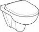 Miska WC Geberit Geberit Selnova Zestaw wiszącej miski WC, lejowa, B36cm, H38cm, T53cm, z deską sedesową, mocowanie od dołu [12] 1