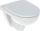 Miska WC Geberit Geberit Selnova Zestaw wiszącej miski WC, lejowa, B36cm, H38cm, T53cm, z deską sedesową, mocowanie od dołu [12] 6