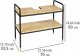 Wenko Szafka pod umywalkę, 70 x 60 x 33,5 cm, bambusowy blat, Loft, WENKO 5