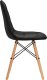 Activeshop 4Rico Krzesło skandynawskie QS-185 eco skóra czarne 1
