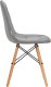 Activeshop 4Rico Krzesło skandynawskie QS-185 eco skóra szare 1