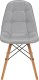 Activeshop 4Rico Krzesło skandynawskie QS-185 eco skóra szare 2