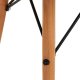 Activeshop 4Rico Krzesło skandynawskie QS-185 eco skóra białe 6