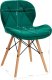 Activeshop 4Rico Krzesło skandynawskie QS-186 aksamit zielone 8