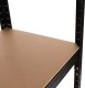 ModernHome Regał metalowy magazynowy do garażu piwnicy 5 półek 7